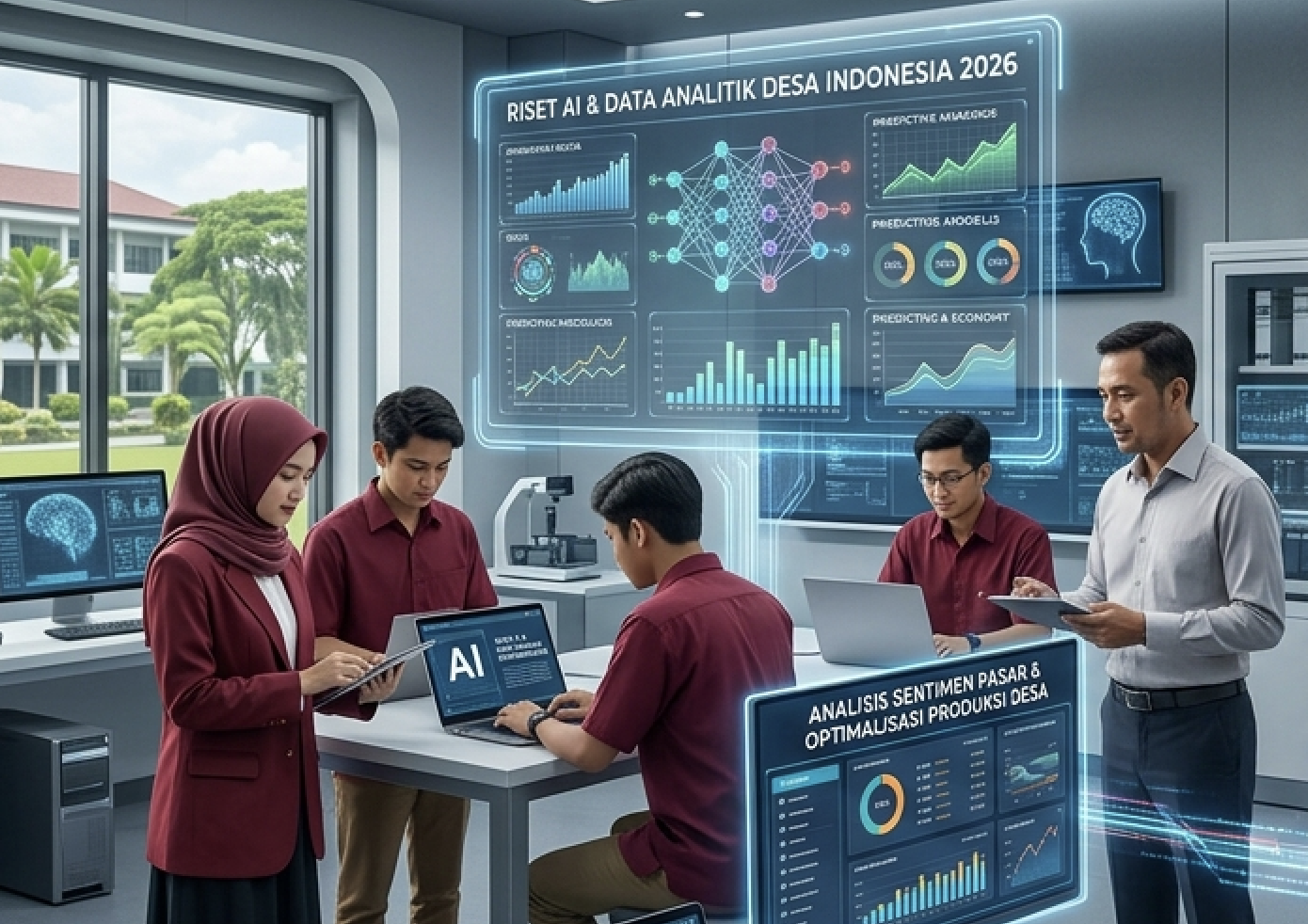 Pemanfaatan AI dalam Penelitian dan Pengabdian Masyarakat Semakin Berkembang di Tahun 2026